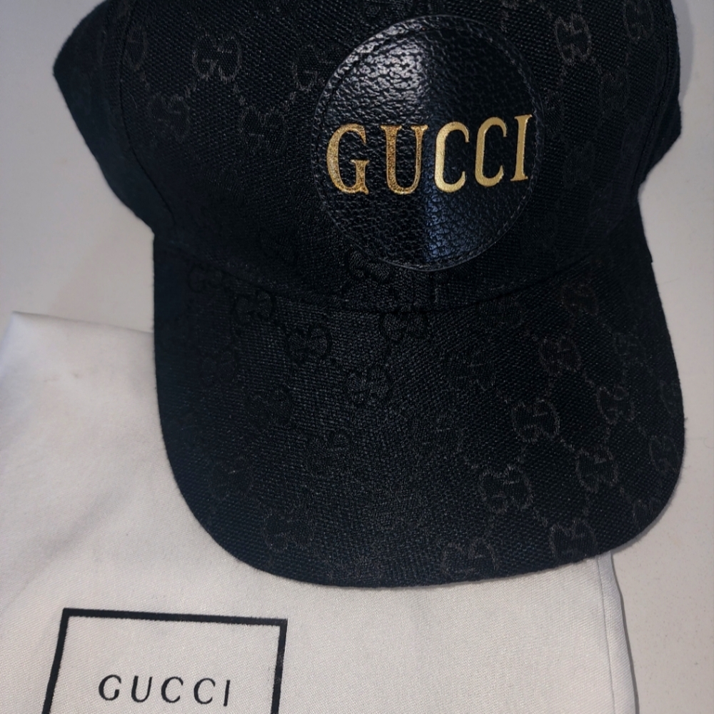 Black and Gold Cap (Adjustable)
